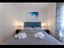 Apartementen Nick - jacuzzi & seaview: A1(4+1) Mastrinka - Eiland Ciovo  - Appartement - A1(4+1): slaapkamer