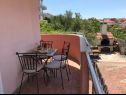 Apartementen Miroslava - with pool: A1(4), A3(2+1), A4(5), A5(6+1) Okrug Gornji - Eiland Ciovo  - Appartement - A4(5): balkon