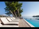 Vakantiehuizen Sea front - with pool: H(15+2) Okrug Gornji - Eiland Ciovo  - Kroatië  - huis
