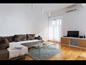 Apartementen Marija - cozy family apartment A1(2+2) Okrug Gornji - Eiland Ciovo  - Appartement - A1(2+2): woonkamer