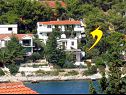Apartementen Dane - 30m from the sea: A1(4+1), A2(4+1), A3(3+2), A4(2+3) Okrug Gornji - Eiland Ciovo  - huis