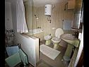 Apartementen Kate - 35 m from sea : A1(6) Okrug Gornji - Eiland Ciovo  - Appartement - A1(6): badkamer met toilet