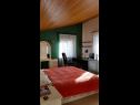 Apartementen Doria - 20m from beach: A1 Grego(4), A3 Doric(4), A4 Teuta(2+2) Okrug Gornji - Eiland Ciovo  - Appartement - A4 Teuta(2+2): slaapkamer