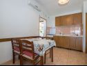 Apartementen Dane - 30m from the sea: A1(4+1), A2(4+1), A3(3+2), A4(2+3) Okrug Gornji - Eiland Ciovo  - Appartement - A2(4+1): keuken en eetkamer