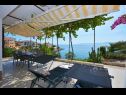 Vakantiehuizen Sreća - terrace with beautifull view H(7) Okrug Gornji - Eiland Ciovo  - Kroatië  - terras