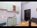 Apartementen Ivica - garden terrace A1(2), A2(2+2) Slatine - Eiland Ciovo  - Appartement - A1(2): keuken en eetkamer