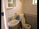 Apartementen Stipan - 80 m from sea : A1(2), A2(2+2) Slatine - Eiland Ciovo  - Appartement - A1(2): badkamer met toilet