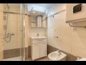 Apartementen Mici 1 - great location and relaxing: A1(4+2) , SA2(2) Cres - Eiland Cres  - Studio-appartment - SA2(2): badkamer met toilet
