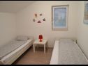 Apartementen Đurđa A1-Mali(2+1), A2-Veliki(4) Crikvenica - Riviera Crikvenica  - Appartement - A2-Veliki(4): slaapkamer