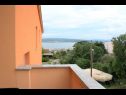 Apartementen Blaženko A1(4) Crikvenica - Riviera Crikvenica  - Appartement - A1(4): uitzicht vanaf balkon