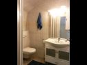 Apartementen Jozefina A1(4), SA2(2) Crikvenica - Riviera Crikvenica  - Studio-appartment - SA2(2): badkamer met toilet