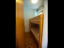 Apartementen Luka - free parking: A1(4+2), A2(2+3), A3(2+2), A4(2+2) Novi Vinodolski - Riviera Crikvenica  - Appartement - A1(4+2): slaapkamer