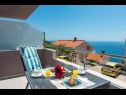 Apartementen Stane - modern & fully equipped: A1(2+2), A2(2+1), A3(2+1), A4(4+1) Cavtat - Riviera Dubrovnik  - Appartement - A3(2+1): uitzicht vanaf terras
