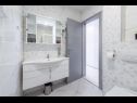 Apartementen Stane - modern & fully equipped: A1(2+2), A2(2+1), A3(2+1), A4(4+1) Cavtat - Riviera Dubrovnik  - Appartement - A4(4+1): badkamer met toilet