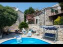 Vakantiehuizen Marija - with pool: H(10) Duboka - Riviera Dubrovnik  - Kroatië  - zwembad (huis en omgeving)