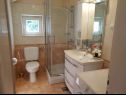 Apartementen Star 2 - romantic apartments : A1 LUNA (4+2), A2 STELLA (6) Dubrovnik - Riviera Dubrovnik  - Appartement - A2 STELLA (6): badkamer met toilet