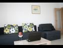 Apartementen At the sea - 5 M from the beach : A1(2+3), A2(2+2), A3(8+2), A4(2+2), A5(2+2), A6(4+1) Klek - Riviera Dubrovnik  - Appartement - A1(2+3): woonkamer