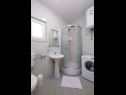 Apartementen Mat - free parking: A1(3), A2(3), A3(2) Mlini - Riviera Dubrovnik  - Studio-appartment - A1(3): badkamer met toilet