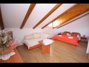 Apartementen Nikola - free parking A11(4+1), A12(4) Mlini - Riviera Dubrovnik  - Appartement - A11(4+1): slaapkamer