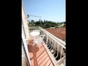 Apartementen Nikola - free parking A11(4+1), A12(4) Mlini - Riviera Dubrovnik  - Appartement - A12(4): balkon