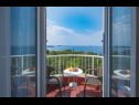 Apartementen en kamers Villa Bouganvillea - sea view & garden: A1 Deluxe (2+1), A2 Superior (2+1), A3 Comfort (2+1), A4 Premium (2+1), R1 Deluxe (2), R2 Comfort (2) Mlini - Riviera Dubrovnik  - Appartement - A3 Comfort (2+1): terras