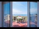 Apartementen en kamers Villa Bouganvillea - sea view & garden: A1 Deluxe (2+1), A2 Superior (2+1), A3 Comfort (2+1), A4 Premium (2+1), R1 Deluxe (2), R2 Comfort (2) Mlini - Riviera Dubrovnik  - Appartement - A4 Premium (2+1): terras