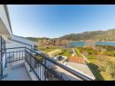 Vakantiehuizen Vedran - with beautiful lake view and private pool: H(7) Peracko Blato - Riviera Dubrovnik  - Kroatië  - H(7): uitzicht vanaf terras