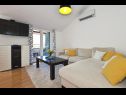 Apartementen Leo - sea view & comfortable: A1(6) Ploce - Riviera Dubrovnik  - Appartement - A1(6): woonkamer