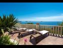 Vakantiehuizen Luxury - amazing seaview H(8+2) Soline (Dubrovnik) - Riviera Dubrovnik  - Kroatië  - uitzicht (huis en omgeving)