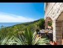 Vakantiehuizen Luxury - amazing seaview H(8+2) Soline (Dubrovnik) - Riviera Dubrovnik  - Kroatië  - uitzicht