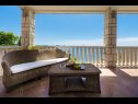 Vakantiehuizen Luxury - amazing seaview H(8+2) Soline (Dubrovnik) - Riviera Dubrovnik  - Kroatië  - H(8+2): terras