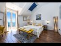 Vakantiehuizen Luxury - amazing seaview H(8+2) Soline (Dubrovnik) - Riviera Dubrovnik  - Kroatië  - H(8+2): slaapkamer