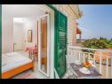 Apartementen Silverija - garden and parking: SA1(2+1), SA2(2), SA3(2), SA4(2) Trsteno - Riviera Dubrovnik  - Studio-appartment - SA4(2): balkon