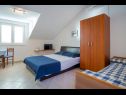 Apartementen Dia - 30 m from sea: A1(2+2), SA-D1(2), SA-G1(2) Zaton (Dubrovnik) - Riviera Dubrovnik  - Studio-appartment - SA-G1(2): slaapkamer