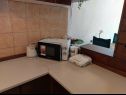 Apartementen Silvana - 100 m from beach A1(4) Bozava - Eiland Dugi otok  - Appartement - A1(4): keuken