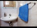 Apartementen Oasis - 50 m from the sea: SA1(2+2), A2(4+1) Veli Rat - Eiland Dugi otok  - Studio-appartment - SA1(2+2): badkamer met toilet