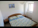 Apartementen Oasis - 50 m from the sea: SA1(2+2), A2(4+1) Veli Rat - Eiland Dugi otok  - Appartement - A2(4+1): slaapkamer