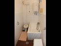 Apartementen Jasna - 300 m from sea: A2 Nado (4+1) Jelsa - Eiland Hvar  - Appartement - A2 Nado (4+1): badkamer met toilet