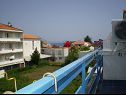Apartementen Blue - 200 m from sea: A11(2+2), A12(2+2), SA13(3), SA14(3), A15(2+2), A16(2+2) Sucuraj - Eiland Hvar  - Studio-appartment - SA13(3), SA14(3): uitzicht vanaf balkon