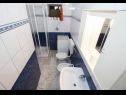 Apartementen Juri - 60 m from sea: SA1(2+1), SA2(2+1), SA3(2), SA4(2), SA5(2+1), A6(3+1), A7(3+1), A8(3+1) Sucuraj - Eiland Hvar  - Appartement - A8(3+1): badkamer met toilet