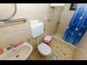 Apartementen Maca - seafront: A1(5), A2(6+1) Baai Zarace (Gdinj) - Eiland Hvar  - Appartement - A1(5): badkamer met toilet