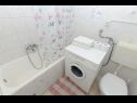 Apartementen Maca - seafront: A1(5), A2(6+1) Baai Zarace (Gdinj) - Eiland Hvar  - Appartement - A2(6+1): badkamer met toilet