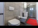 Vakantiehuizen Duša - with pool: H(6) Banjole - Istrië  - Kroatië  - H(6): badkamer met toilet