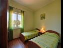 Apartementen Marinko - with pool : A1(4+1) , A2(4+1), A Kuca(4+1) Barban - Istrië  - Appartement - A1(4+1) : slaapkamer