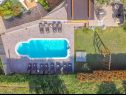 Apartementen Marinko - with pool : A1(4+1) , A2(4+1), A Kuca(4+1) Barban - Istrië  - zwembad