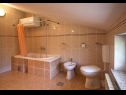 Apartementen Rar - with nice garden: Ana (6+2) Koromacno - Istrië  - Appartement - Ana (6+2): badkamer met toilet