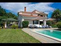 Vakantiehuizen Martina - large luxury villa: H(8+2) Labin - Istrië  - Kroatië  - zwembad
