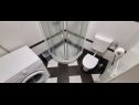 Apartementen Mani - modern: A1(2+1) Liznjan - Istrië  - Appartement - A1(2+1): badkamer met toilet