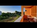 Apartementen Mani - modern: A1(2+1) Liznjan - Istrië  - uitzicht vanaf terras (huis en omgeving)