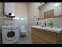 Apartementen Zdrave - with terrace: A1(2+2) Medulin - Istrië  - Appartement - A1(2+2): badkamer met toilet
